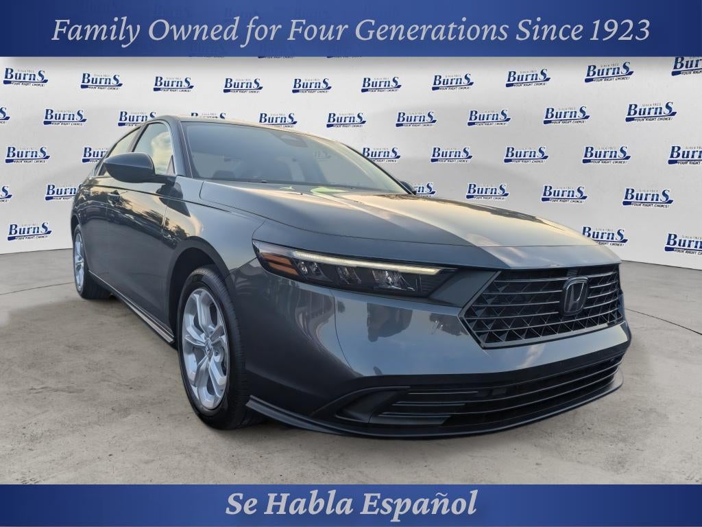 2026 Honda Accord Sedan SE in Urban Gray Pearl — front three-quarter view